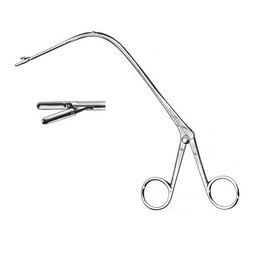 [RZ-298-02] Jurasz Laryngeal Polypus Forceps, 23cm