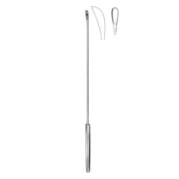 [RAC-160-04] Luer-Koerte Gall Stone Scoops, 32cm Malleable