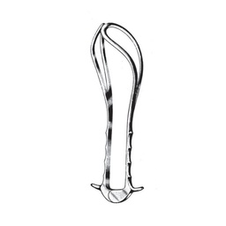 [RAF-126-29] Boerma Obstetrical Forceps, 29cm