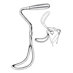 [RAF-164-26] Murless Obstetrical Forceps, 26cm