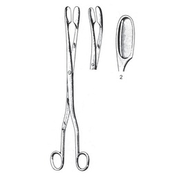 [RAF-206-02] Winter Placenta And Ovum Forceps, Straight,  28cm