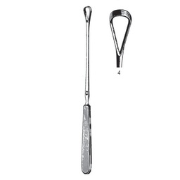 [RAE-546-04] Sims Uterine Curettes, Sharp, 25cm