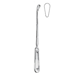 [RAE-550-02] Sims Uterine Curettes, Sharp, 25cm