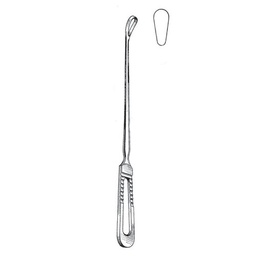 [RAE-550-03] Sims Uterine Curettes, Sharp, 25cm