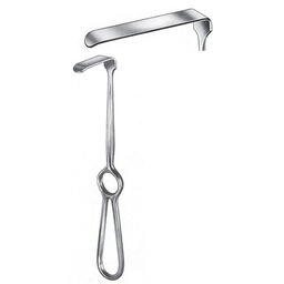 [RI-264-08] Kocher Langenbeck Retractor, 80x12mm, 21.5cm